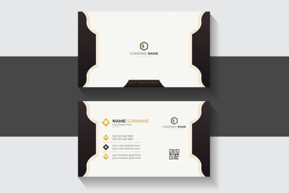 Abstract Elegant Luxury Business Card