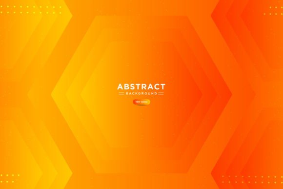 Abstract Orange Gradient Background