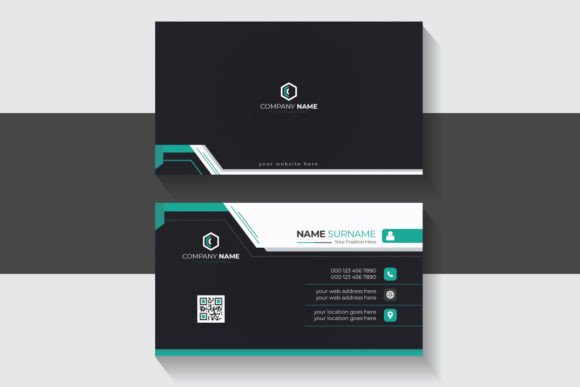Clean and Simple Corporate Business Card Design
