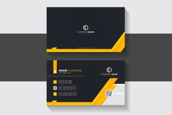 Creative Abstract Elegant Business Card Design