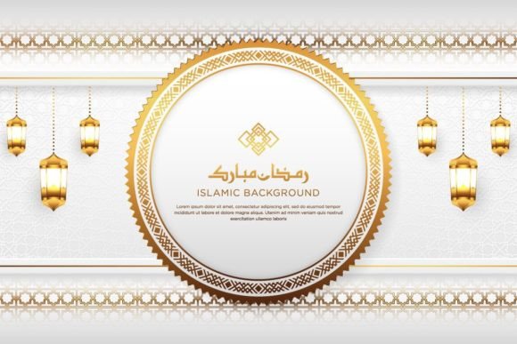 Elegant Islamic Ornamental Backgrounds for Design Projects